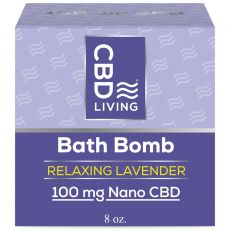 CBD Living Bath Bomb - Lavender
